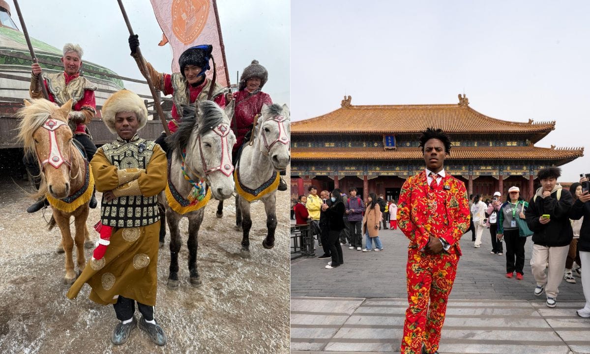 Ishowspeed China Mongolia Tour