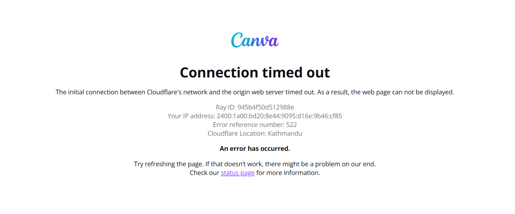 Why is Canva Still Down Today? Global Outage Deepens