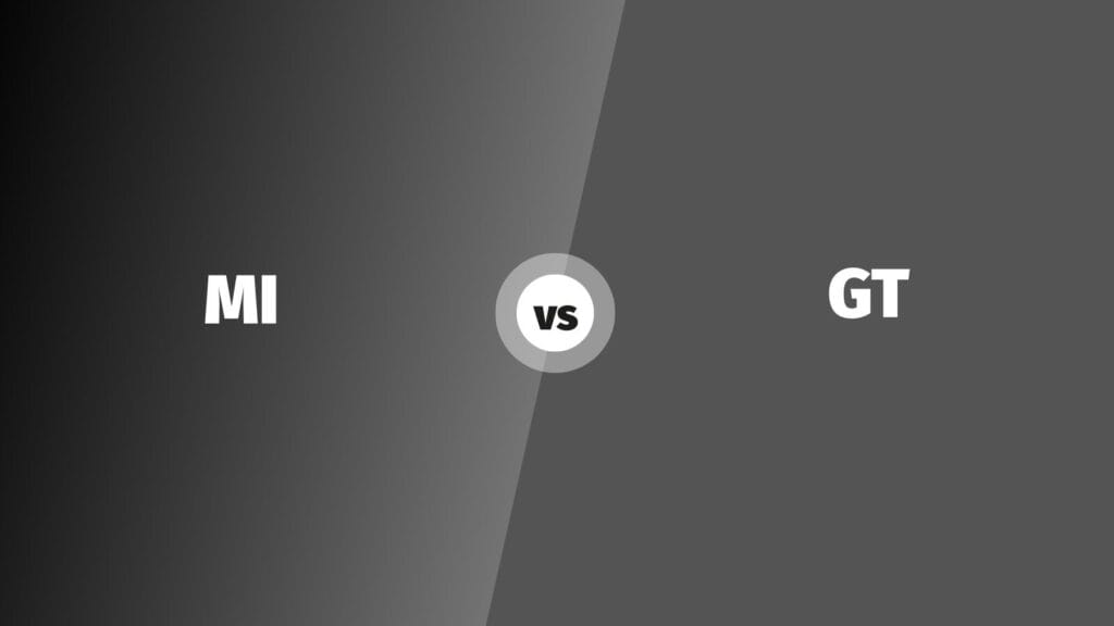 Mumbai Indians(MI) vs Gujarat Titans(GT)