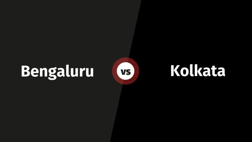 RCB vs KKR: Bengaluru vs Kolkata
