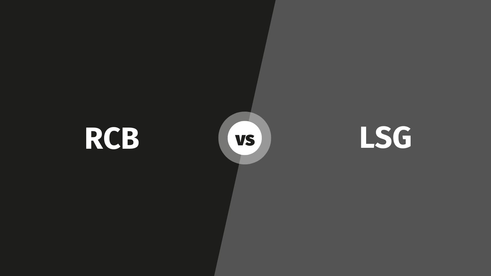 RCB vs LSG: Crucial IPL 2025