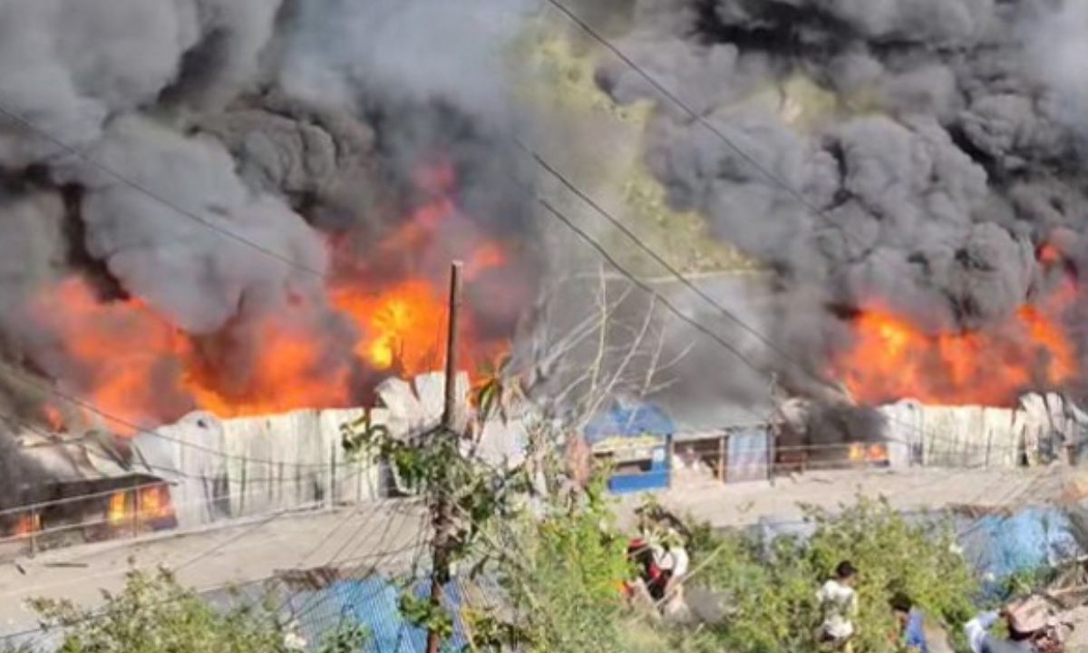 Update: Over 40 Shops Burned in Bajura Fire, Market Heavily Damaged