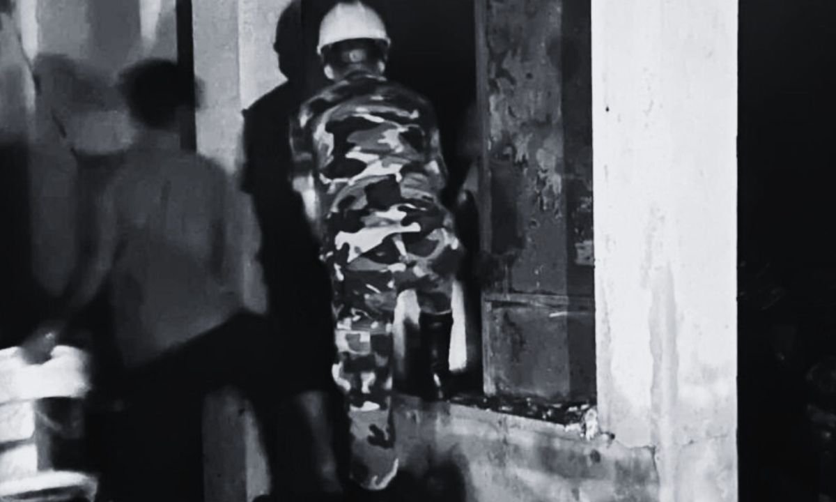 Fire breaks out at medal and sticker warehouse in Bafal