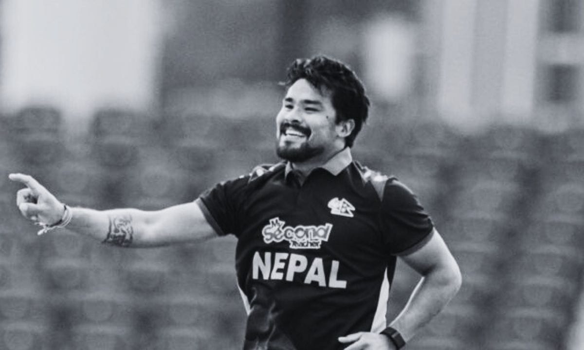 Karan KC Hits First ODI Half-Century