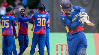 Nepal Beats Scotland by 2 Wickets