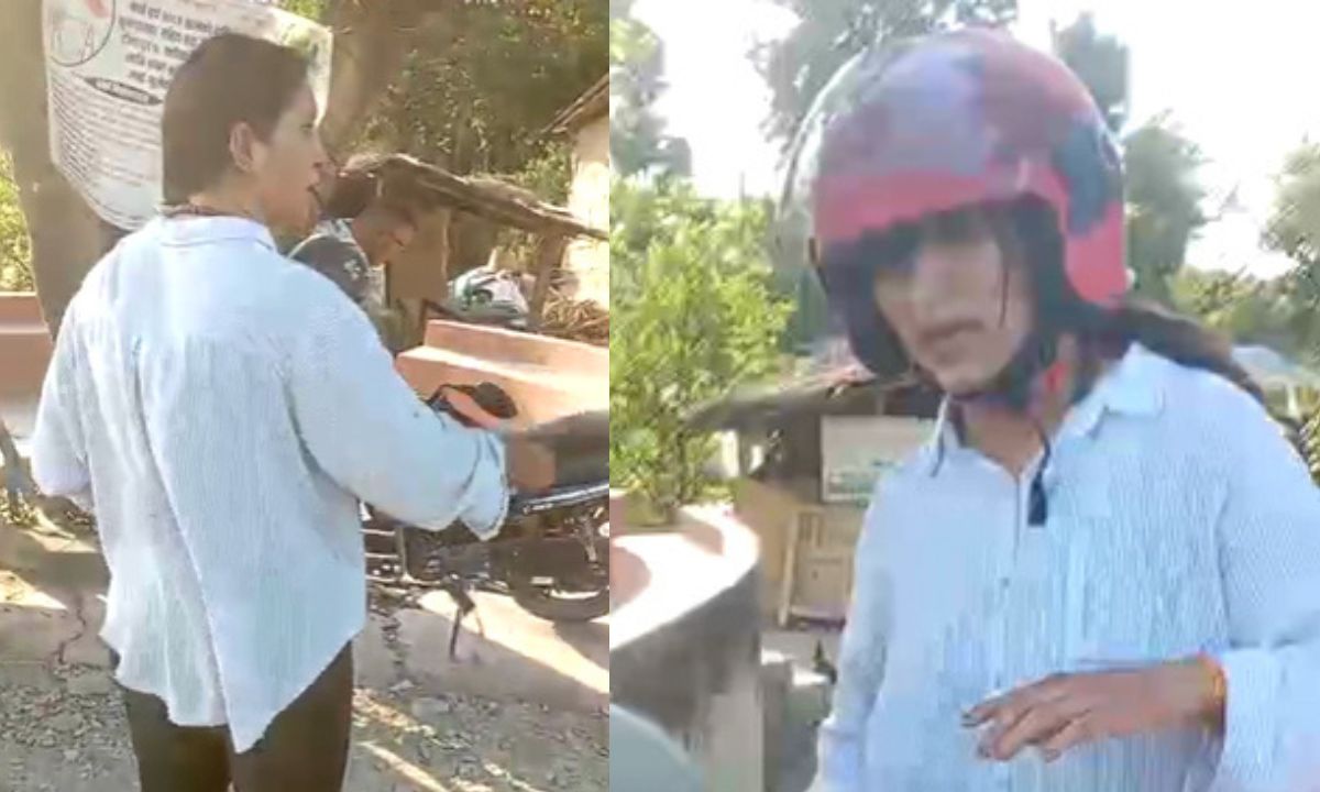Police and Woman Argue Over Scooter Incident in Kailali