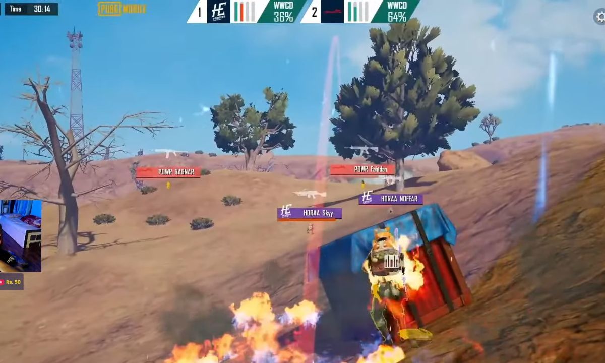 Horaa Esports finishes 2nd in PMWC Match 5 with 9 kills, keeps tournament hopes alive