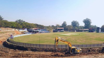 Kirtipur TU cricket ground upgrade project