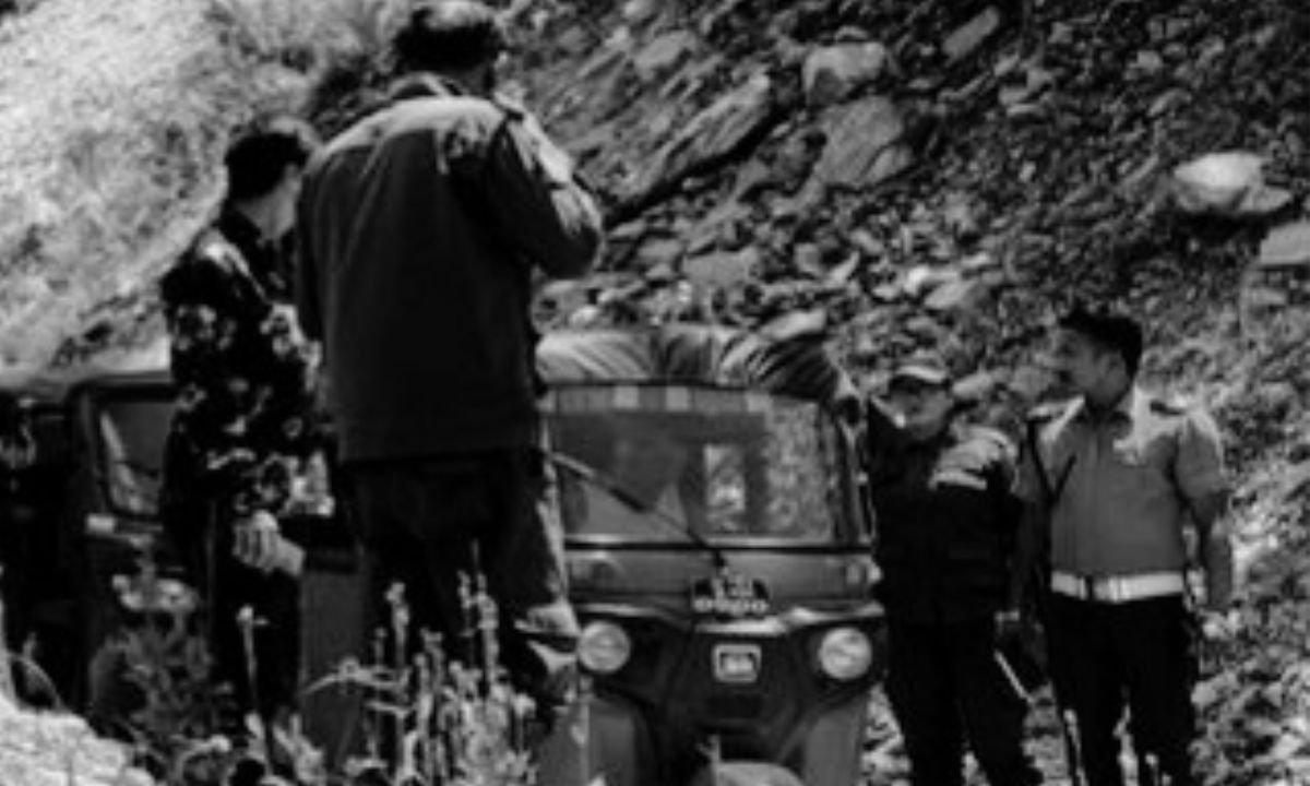 Lamjung landslide auto accident