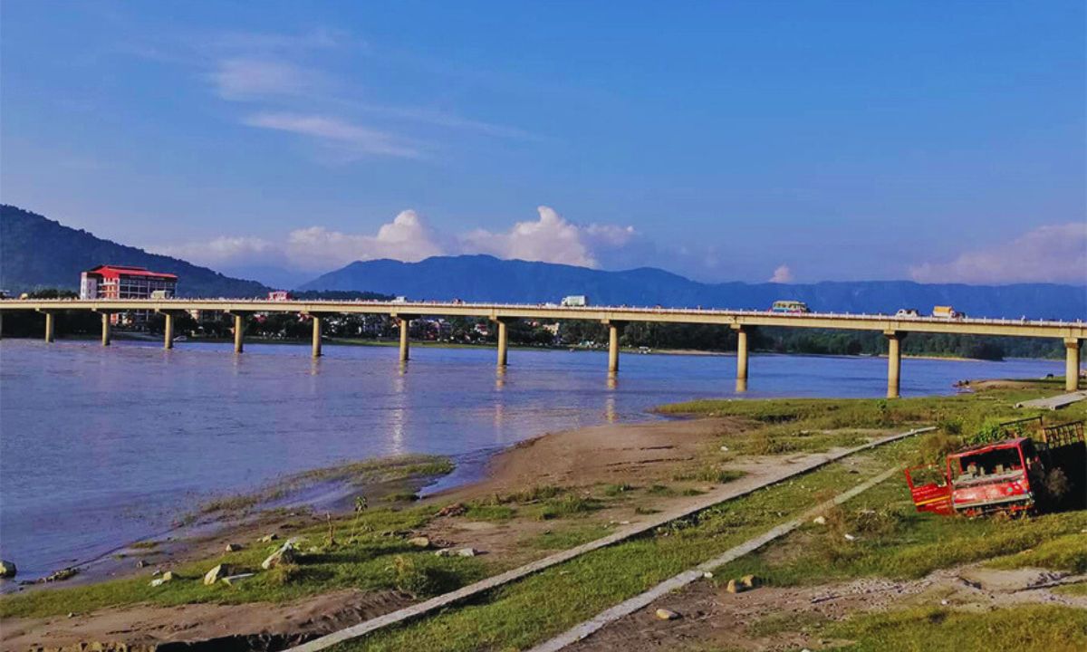 Narayani bridge in Nawalparasi