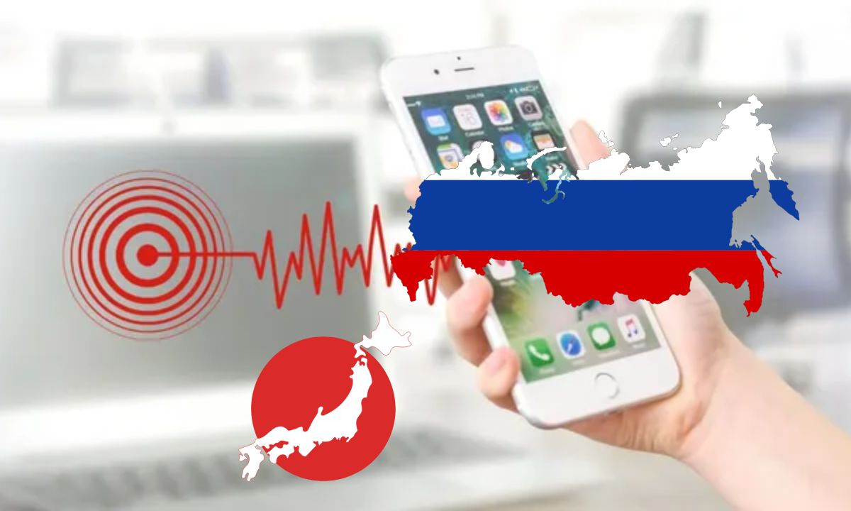 8.7 magnitude earthquake near Russia, across the pacific, also affects Japan