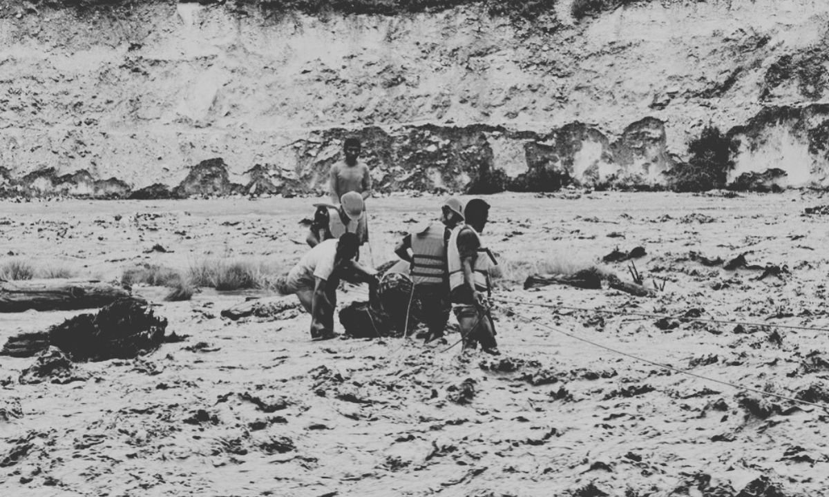 Four people rescued safely from Bheri River flood in Dolpa