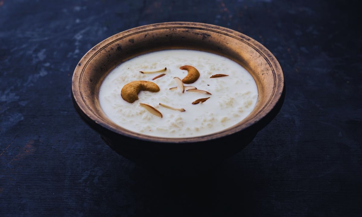 rice pudding on Shrawan 15