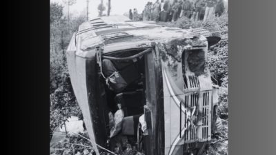 Bus accident in Sankhuwasabha
