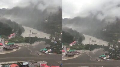 Cloudburst in Uttarkashi