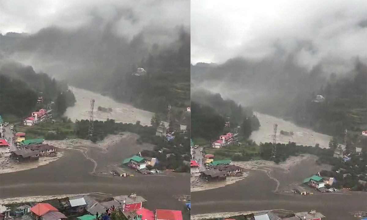 Cloudburst in Uttarkashi kills 4, 50 missing