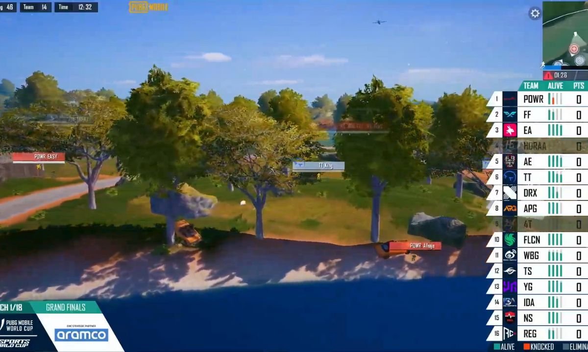 Horaa Esports finishes 15th in match 1 of PMWC Grand Finals Day 1