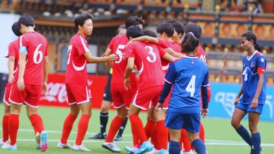Nepal lose 11-0 to North Korea