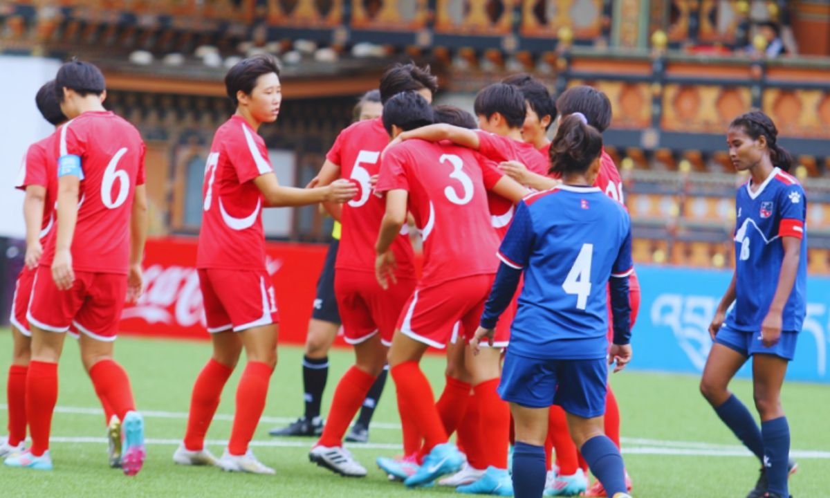 Nepal lose 11-0 to North Korea in U-20 Women’s Asian Cup qualifiers