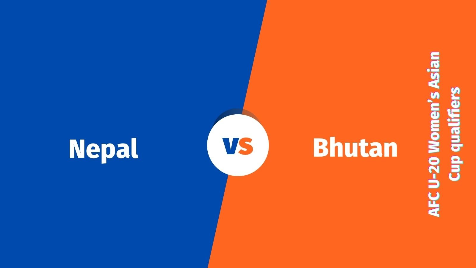 Nepal vs Bhutan AFC