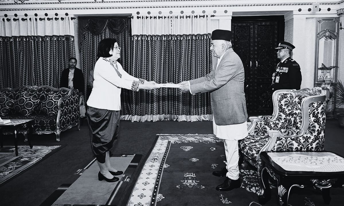 President Paudel Receives Credentials from New Envoys