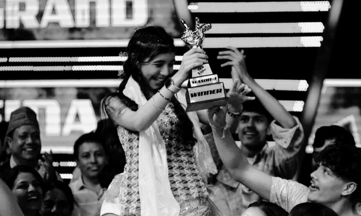 Sonali Rajbhandari wins The Voice Kids season 4
