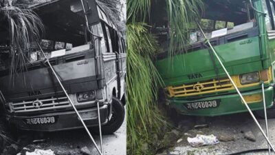 brake failure accident in Pokhara