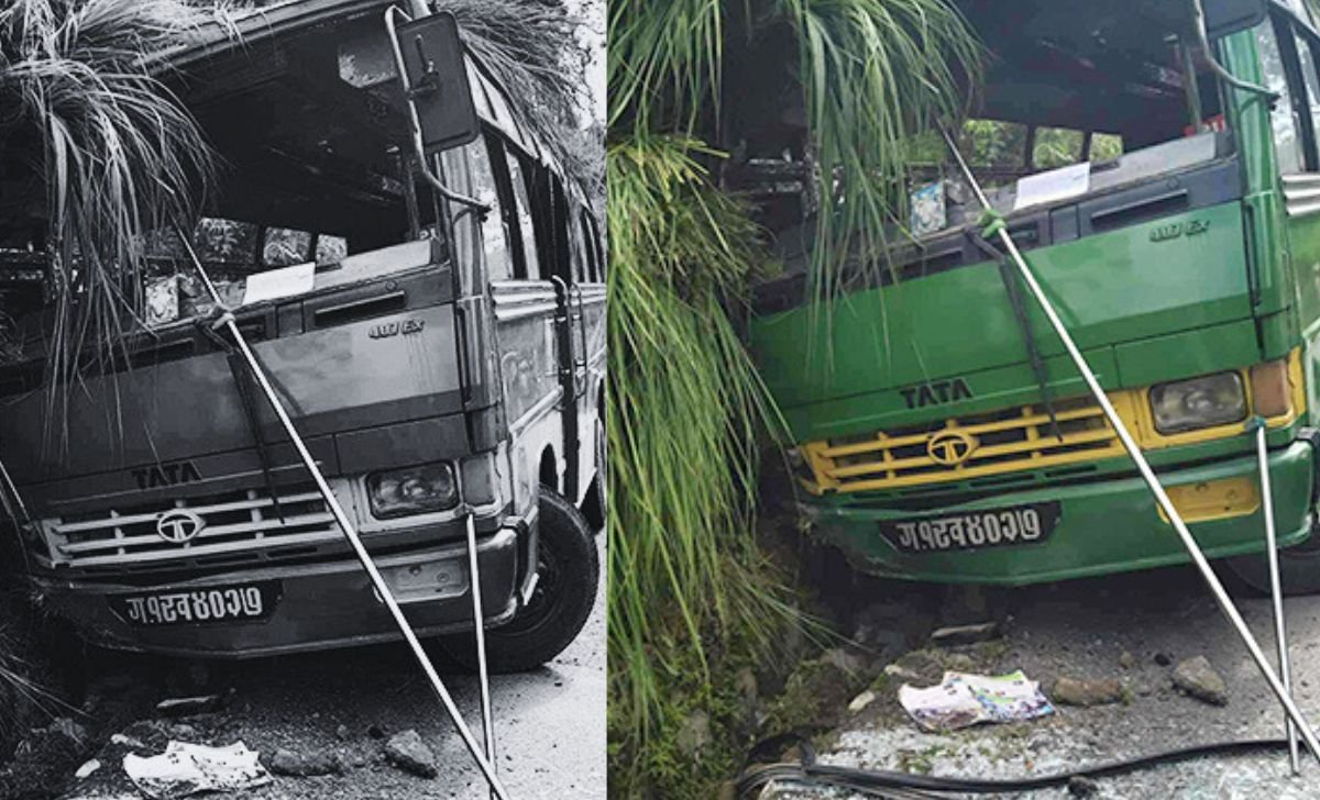 brake failure accident in Pokhara