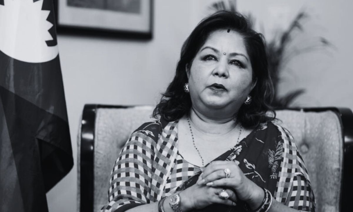 Arzu Rana Deuba leads effort to find missing Nepalis in Uttarakhand flood