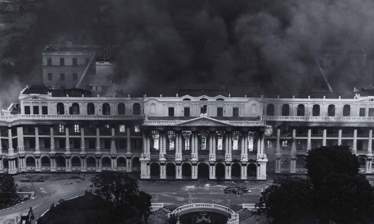 Government buildings can be rebuilt, but lost documents are gone forever